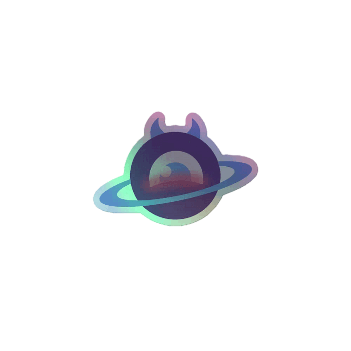 Bizzee 'Blush' Holographic Sticker product image (1)