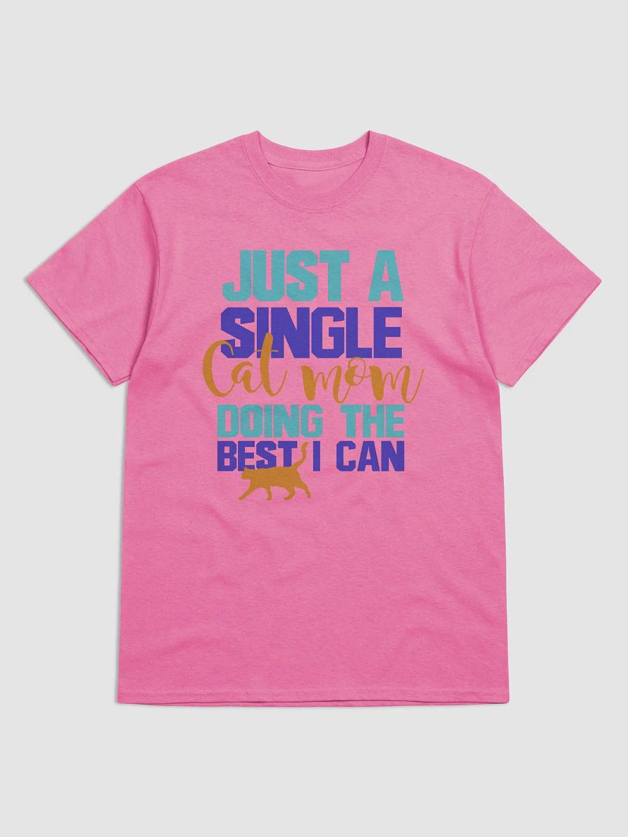 Single cat mom - shirt product image (4)