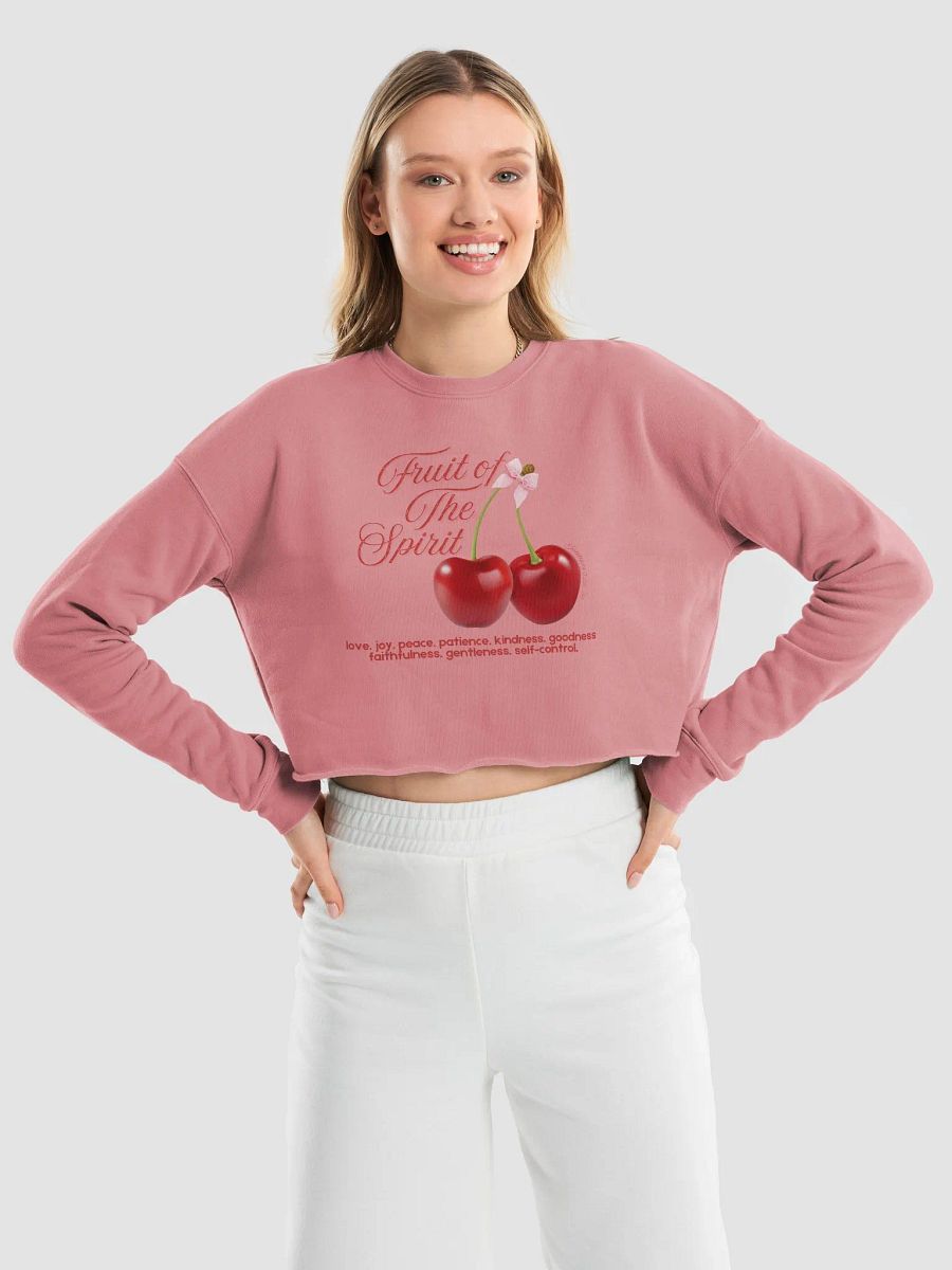 Fruit of the Spirit Crop Sweatshirt product image (9)