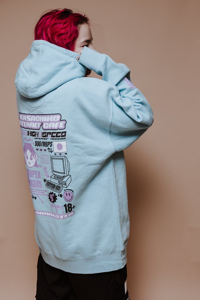 versachiko internet cafe hoodie product image (3)