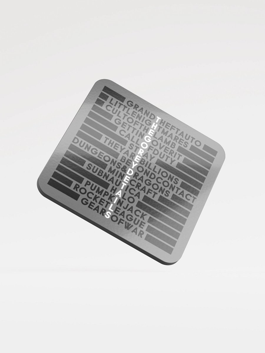 Variety is the Spice of Life - Glossed Cork Coaster product image (1)