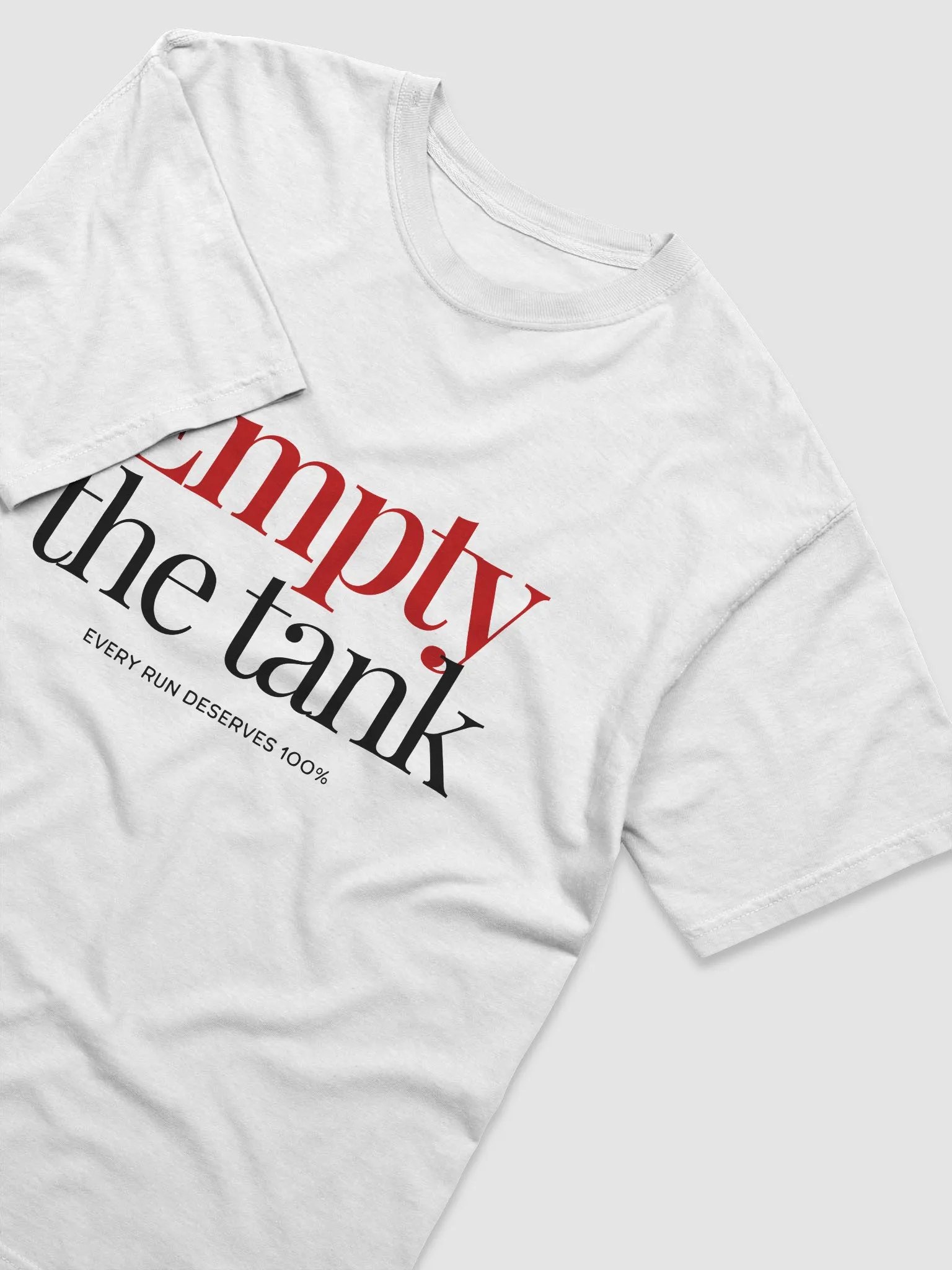 Empty Red Text Comfort Tee product image (6)