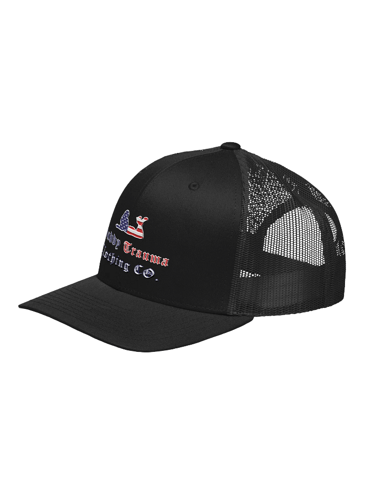 Daddy Trauma Clothing CO. Flag Logo Hat product image (7)