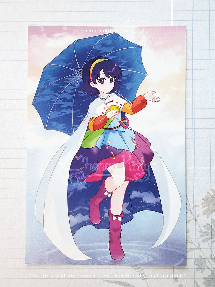 Chimata Tenkyuu Mini Print product image (2)