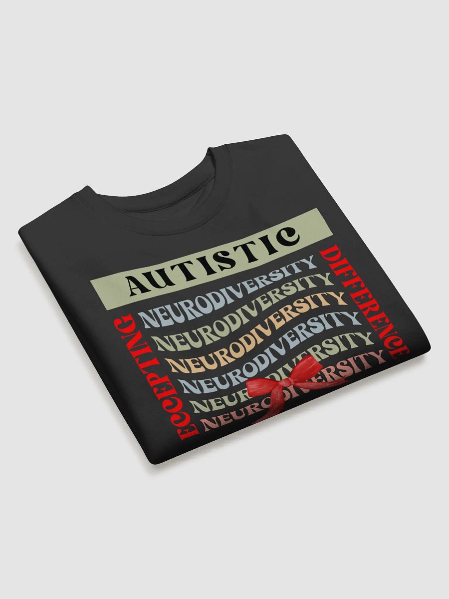 Neurodiversity, Accepting Autistic Difference Heritage Sweatshirt product image (4)