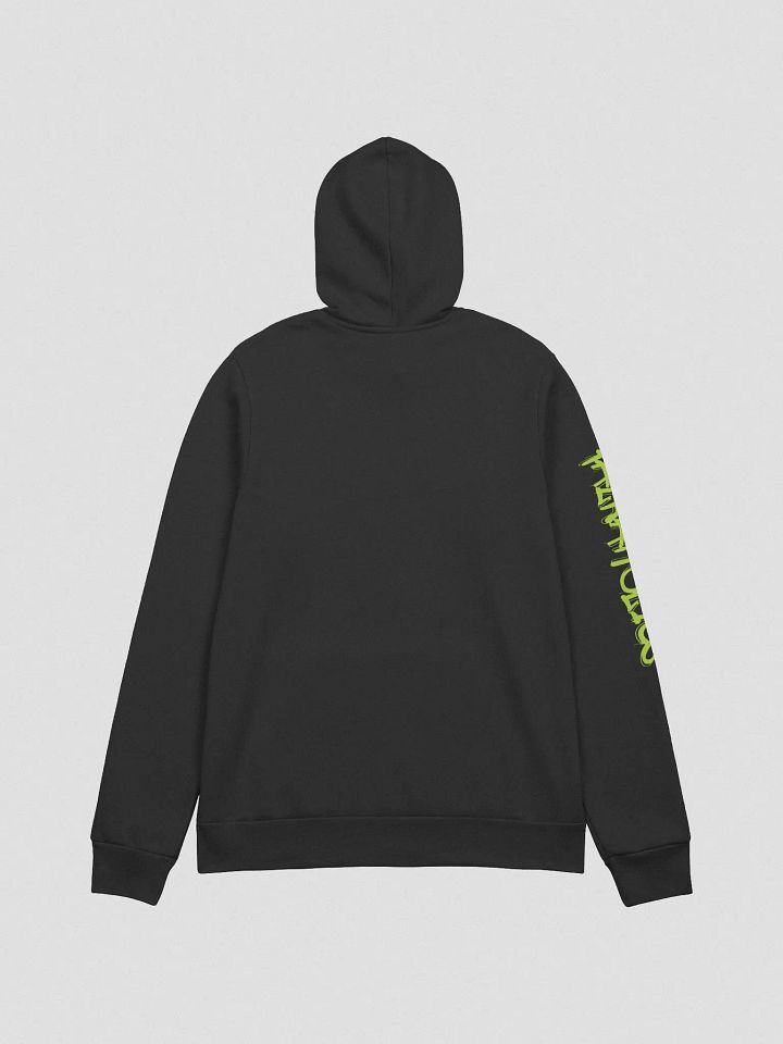 T4P Hoodie Black/Yellow-Green (Bella+Canvas Supersoft) product image (2)