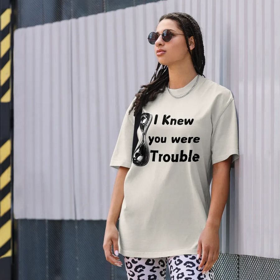 I knew you were trouble Unisex T-shirt product image (24)