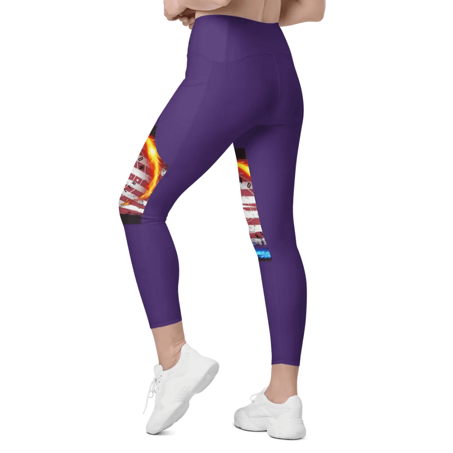 Leggings w pockets Purple product image (6)