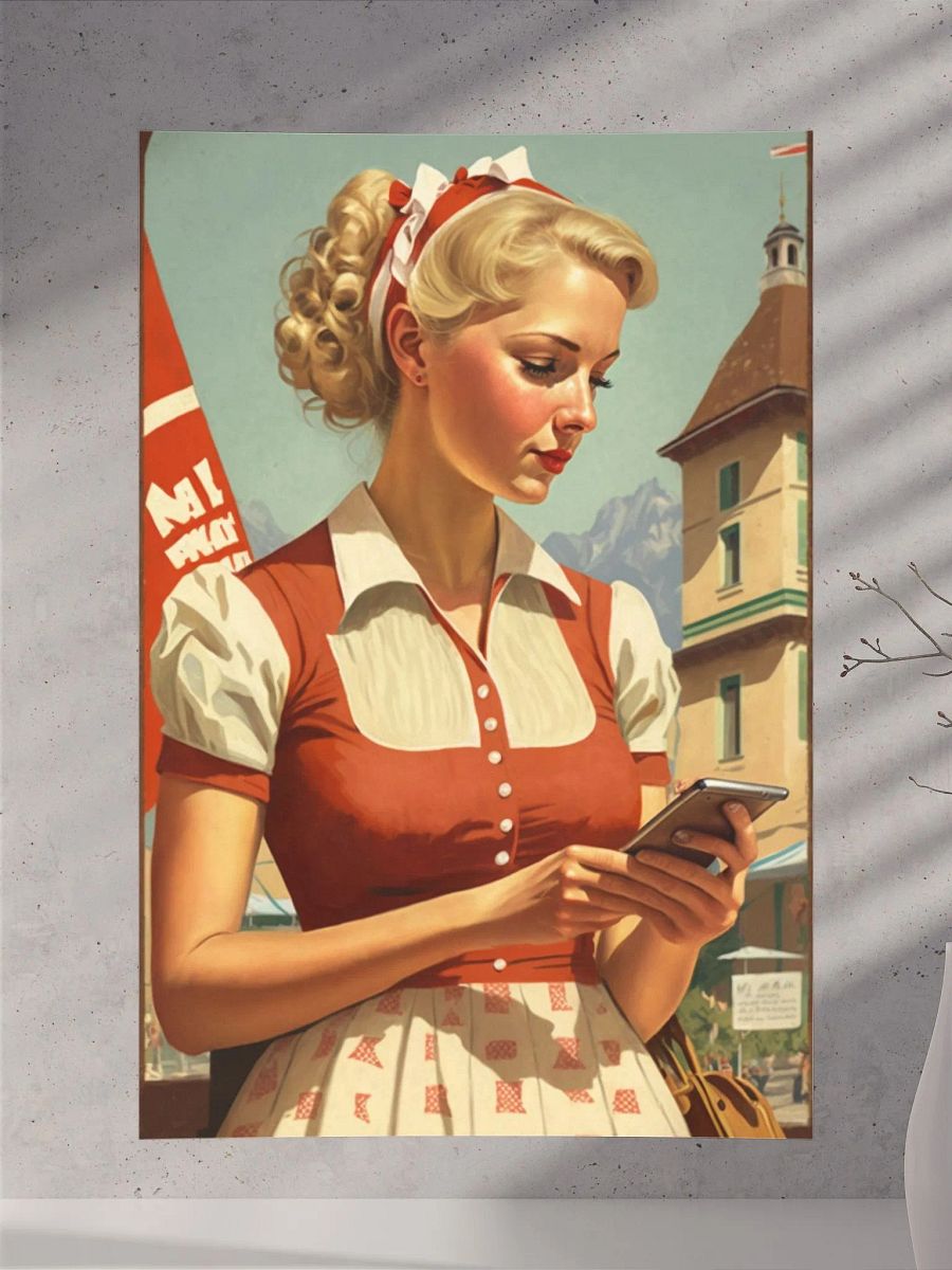 Dirndl Girl Checking Bumble II product image (5)