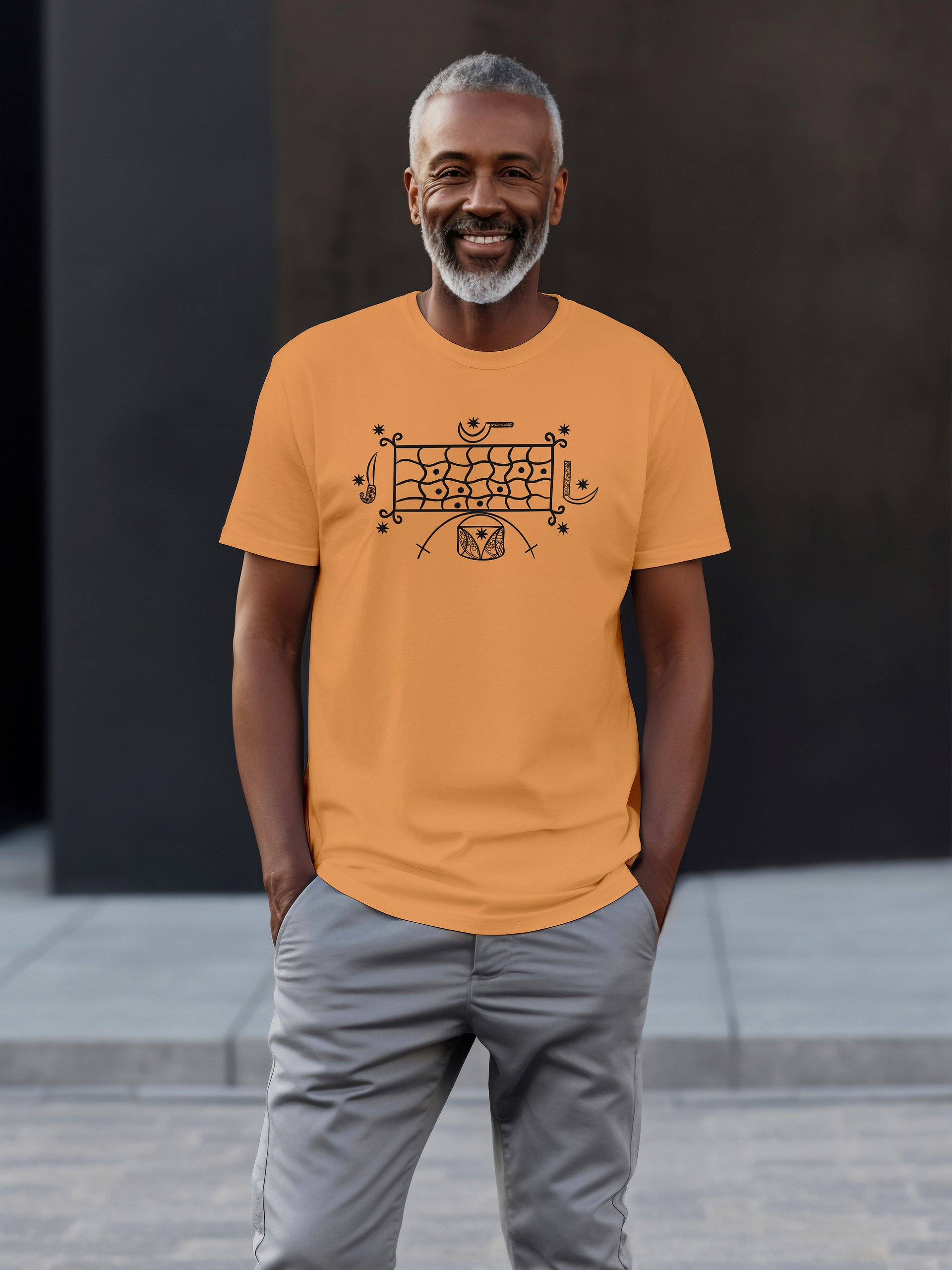 T-shirt avec le vèvè de Kouzen Zaka product image (1)