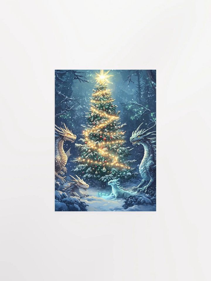 Dragon Christmas Poster product image (5)