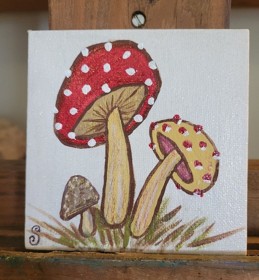 Magic Mushroom Die-Cut Stickers product image (4)