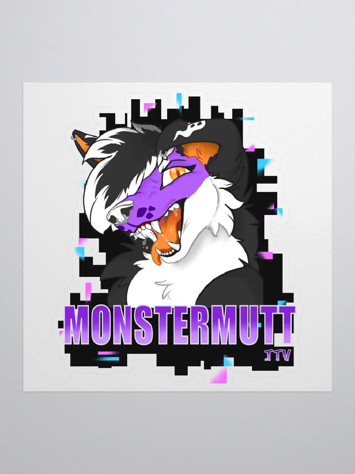 MonsterMutt Kiss Cut Sticker product image (1)