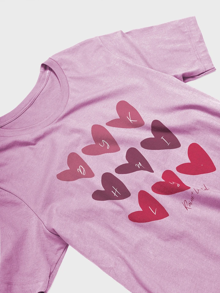 VDAY DYKHMILY HEARTS T-SHIRT product image (65)