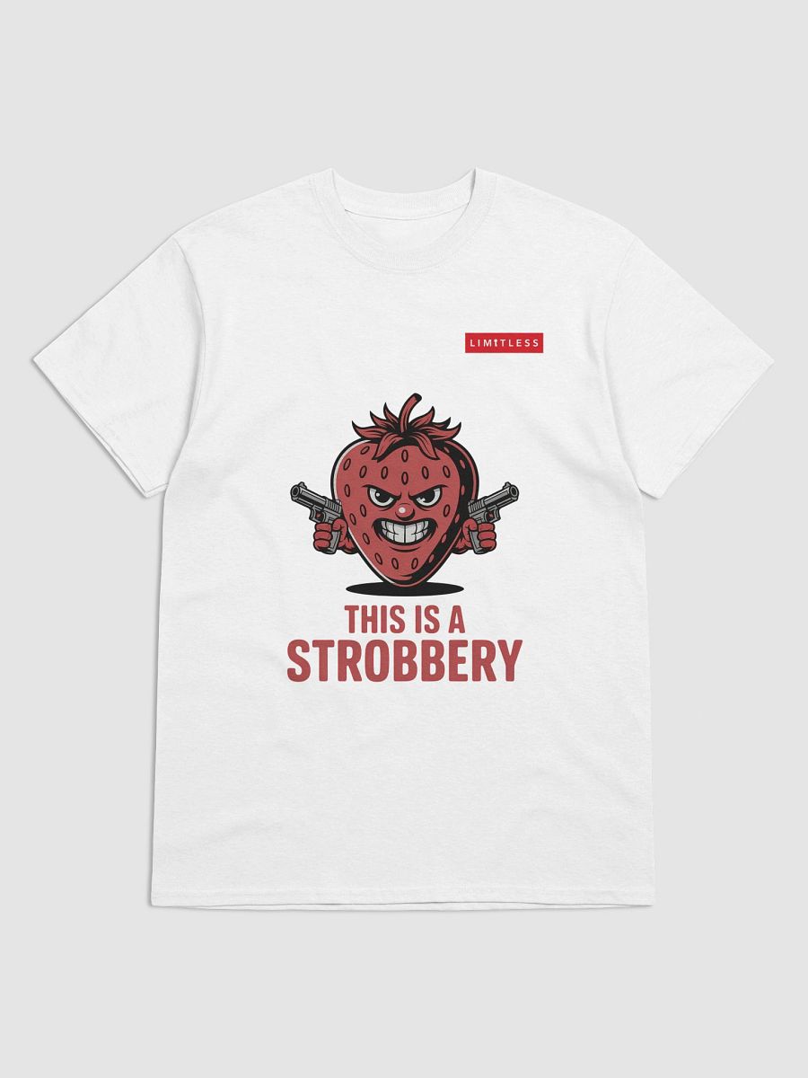 Killer Strawberry T-Shirt – Funny Fruit Assassin Graphic Tee product image (4)