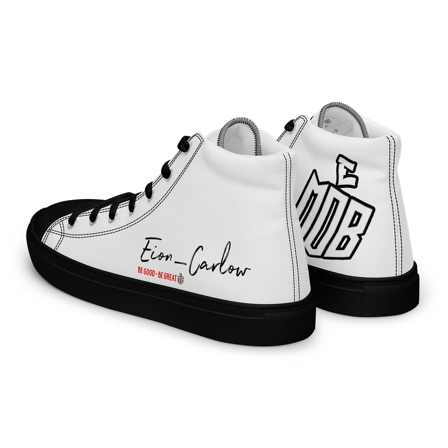 Eion_Carlow X EMOB Women's High-Top Canvas Shoes product image (5)