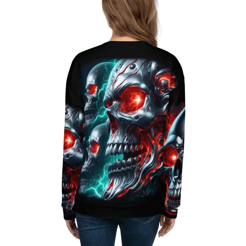 Electric Skull - Unisex Sweatshirt #1 product image (7)