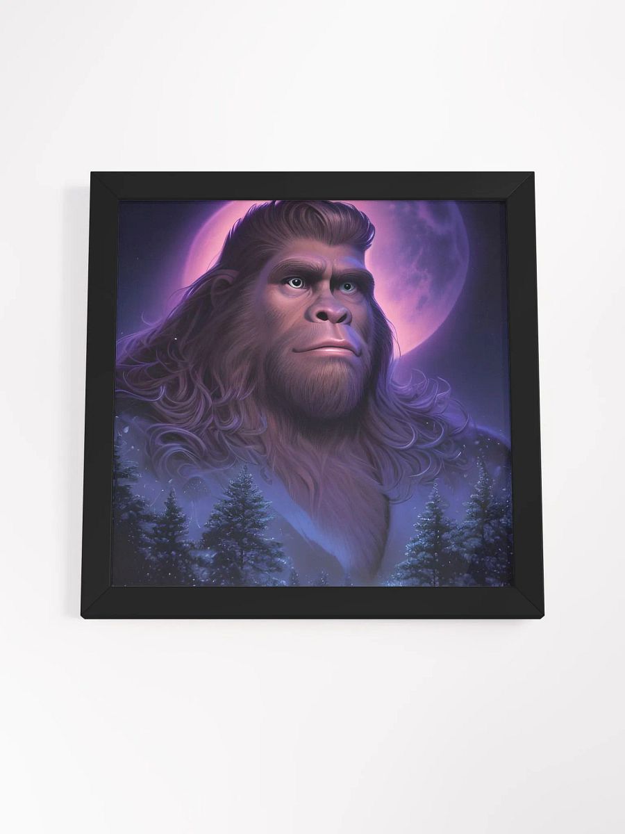 Bigfoot in the woods wall art product image (4)