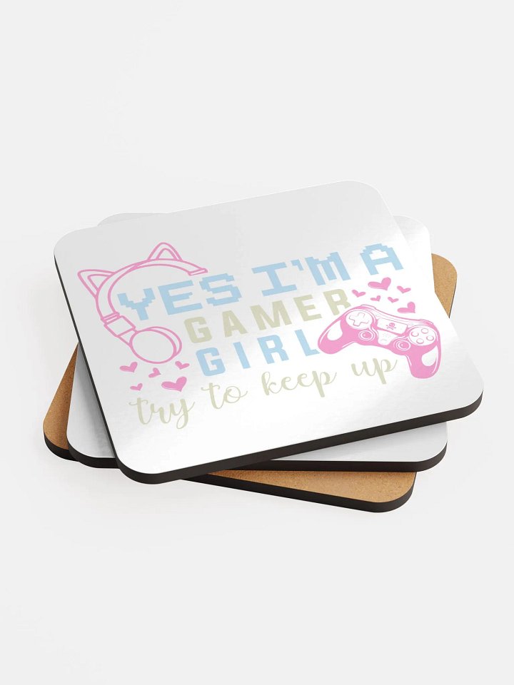ScarletWolf Gamer Girl Coaster product image (2)