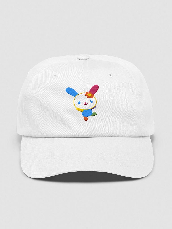 Rainbow Bunny Dad Hat product image (3)