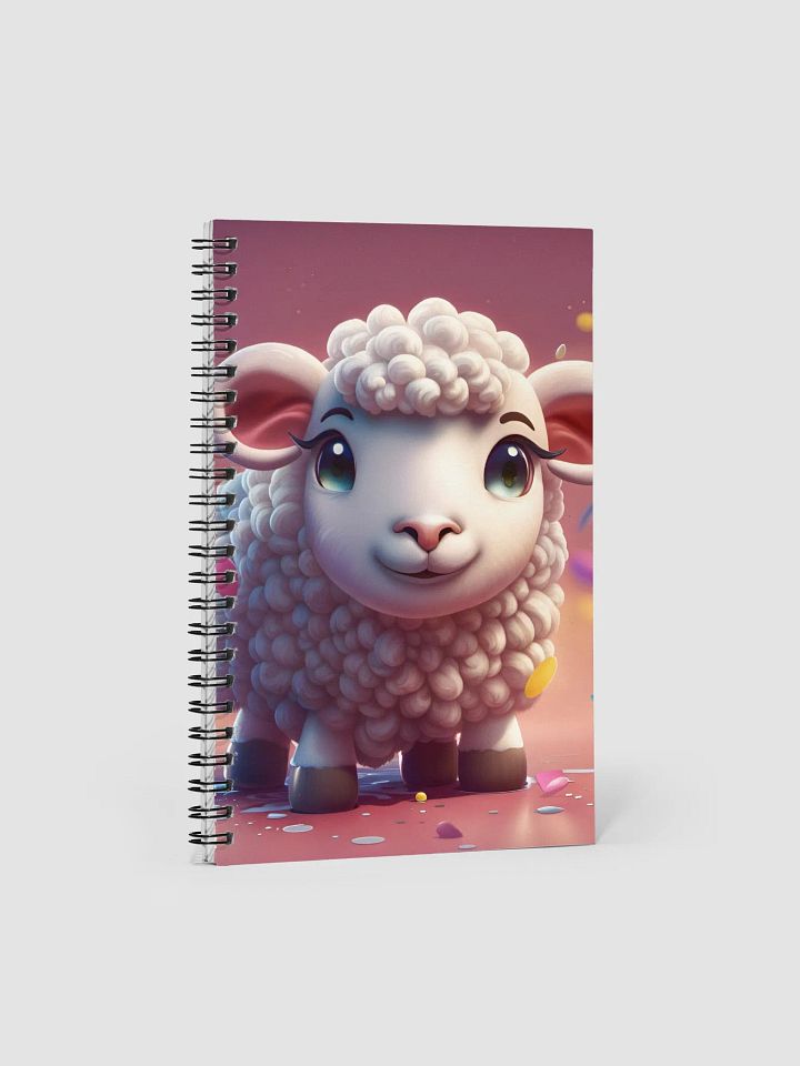 Cute Sheep Notebook product image (1)