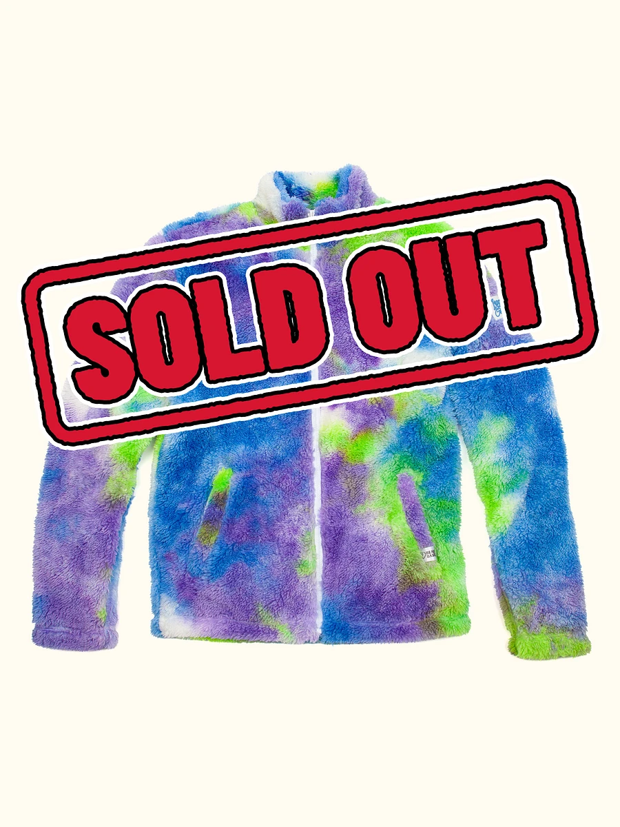 Keep Going Tie Dye Fleece - Full Zip product image (1)