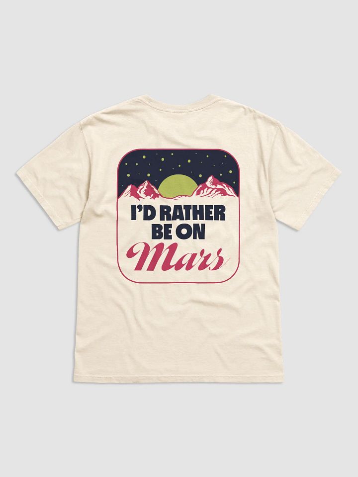 Rather Be On Mars Cotton T-shirt product image (1)