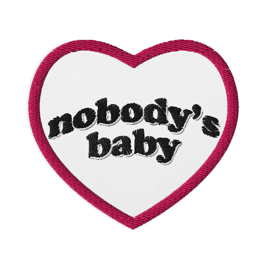 Nobody's Baby - Patch product image (1)