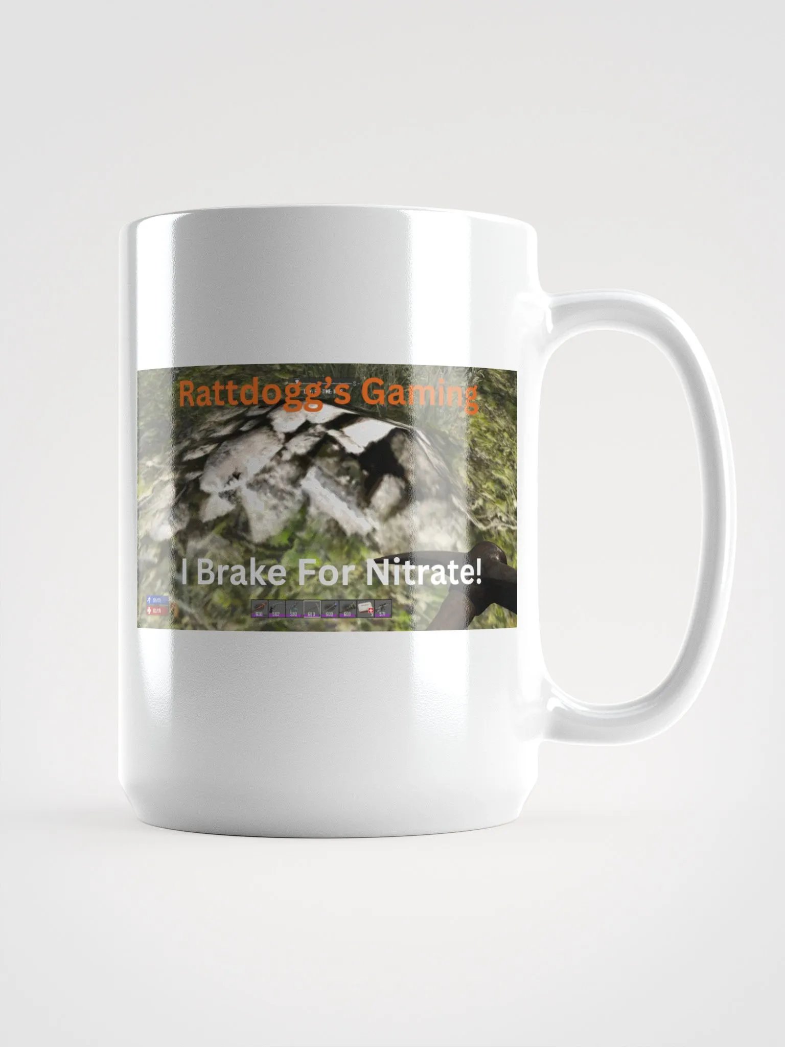 Rattdogg's Gaming I Brake for Nitrate Mug LEGACY product image (1)