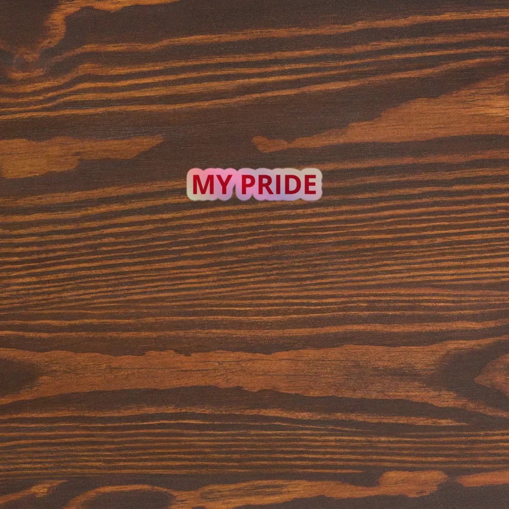 kiss holographic sticker My pride product image (3)