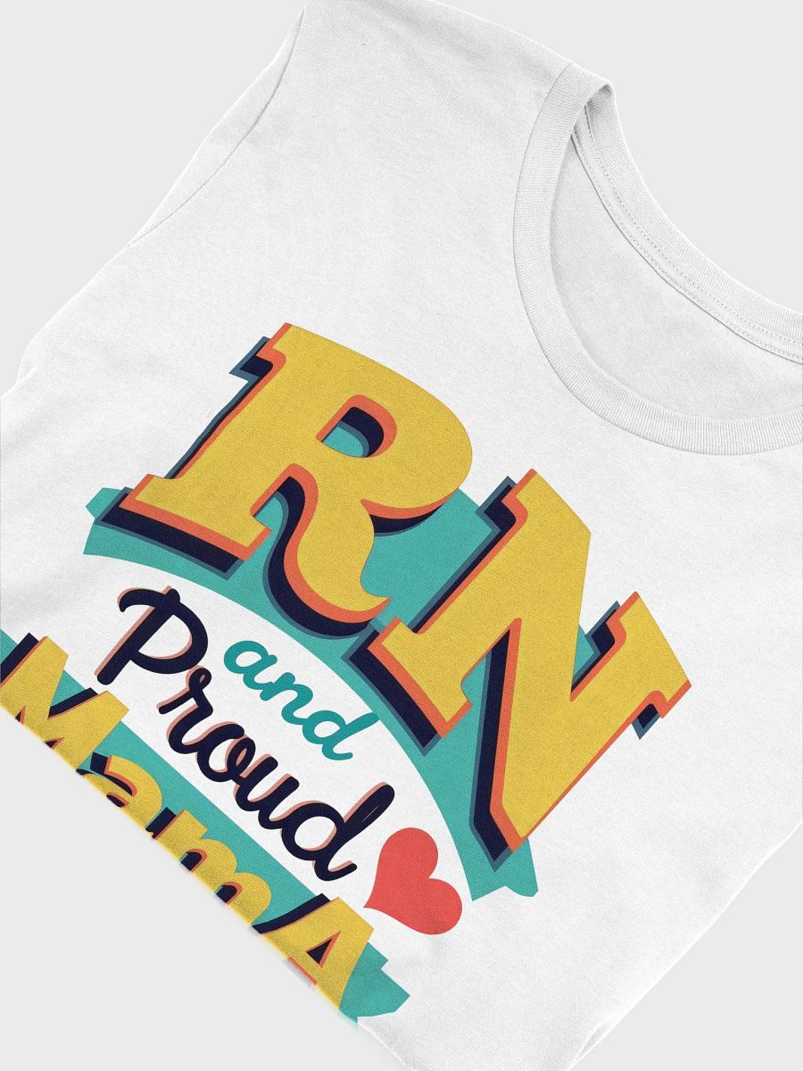 Proud RN Mama Stethoscope T-Shirt product image (49)