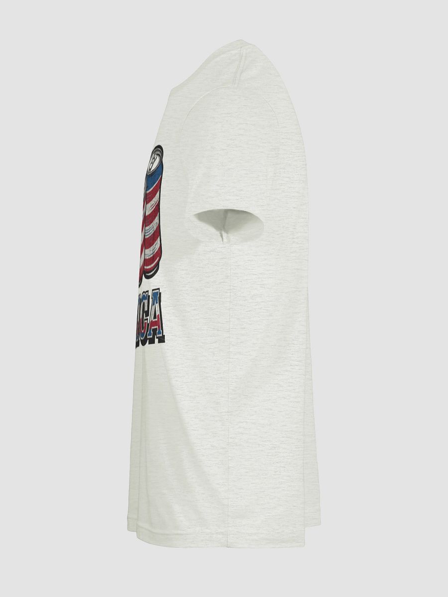 Patriotic 'MERICA' Beverage Can T-Shirt product image (121)