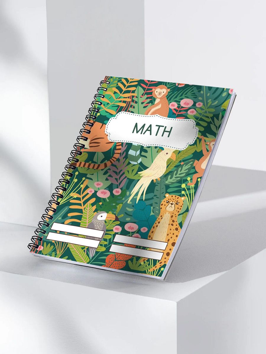 Jungle Whimsy Spiral Notebook product image (3)