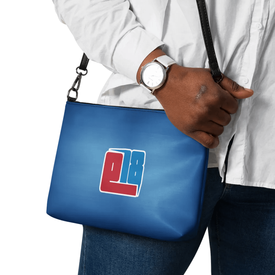 E18 Logo All-Over Crossbody Bag product image (10)