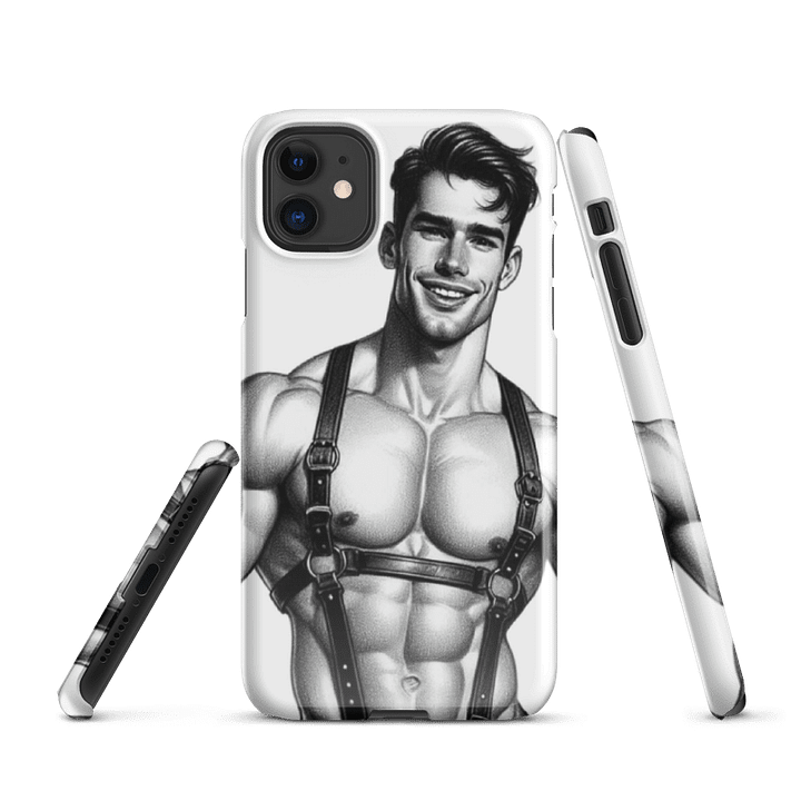 Gay Leather Bar Pride Henrik Leather Bar Berlin Pride Graphic Design iPhone Snap Case product image (2)