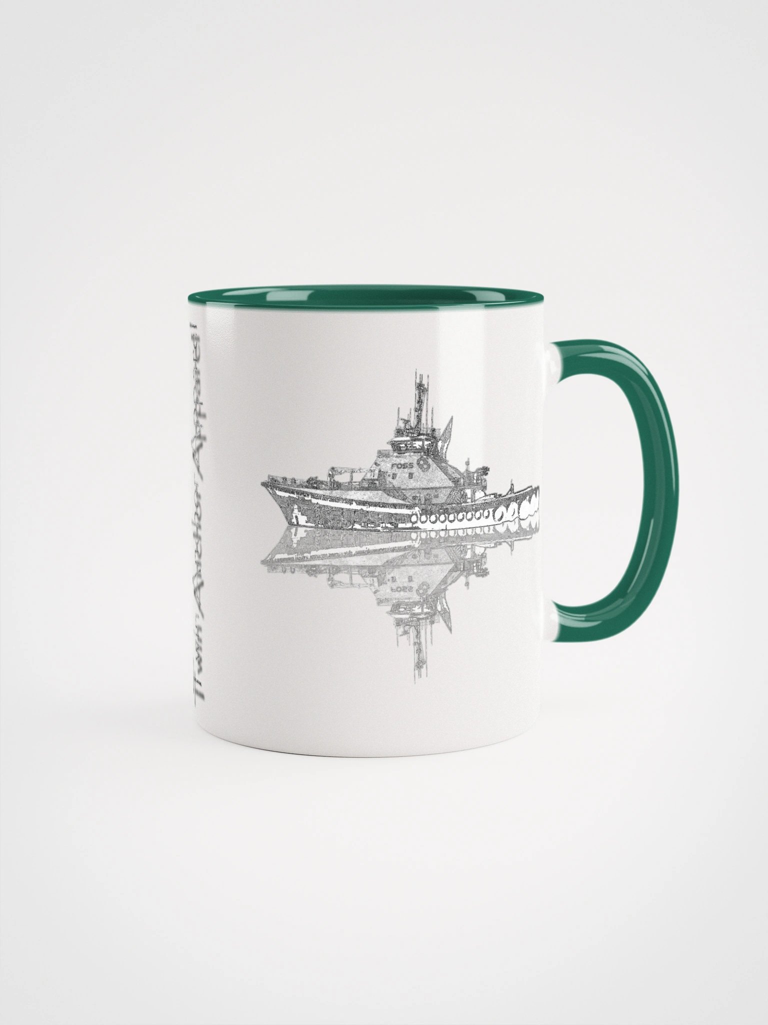 Tug Garth Foss and reflection Mug 11oz & 15oz product image (6)
