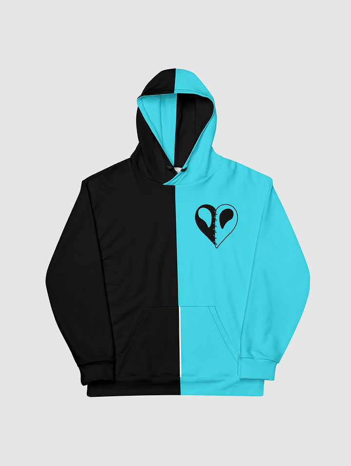 Split Up Pull over Stitched Broken Heart Stitched Edition Hoody product image (1)