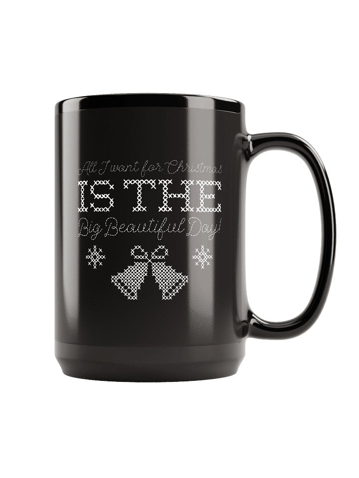All I Want For Christmas Cross-Stitch Mug product image (1)