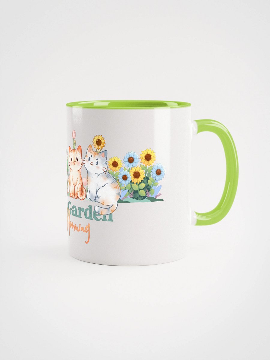 Life is a cat garden - colored mug product image (2)