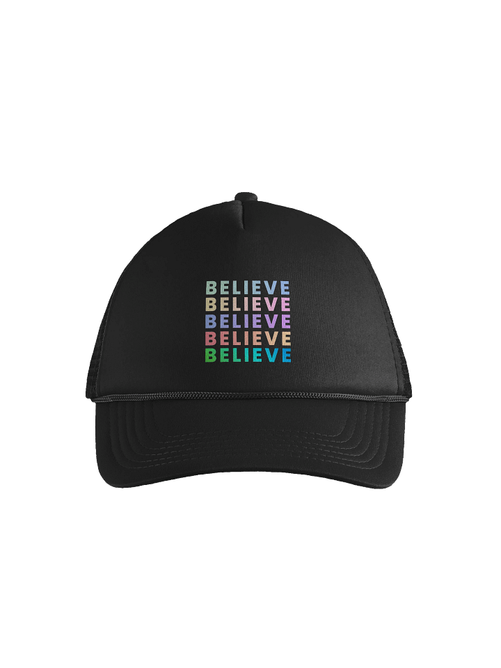 Believe in Color Trucker Hat product image (2)