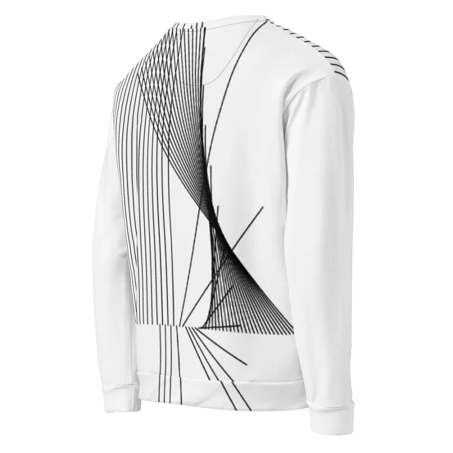 Vertical Symmetry Geometric Fusion Unisex Sweatshirt product image (6)