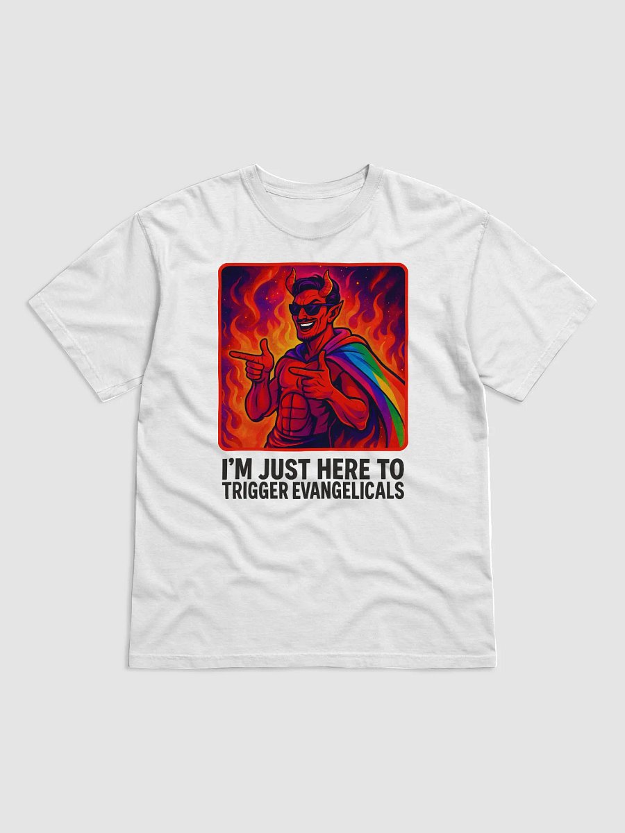 Gay Satan Finger Guns Tee product image (1)