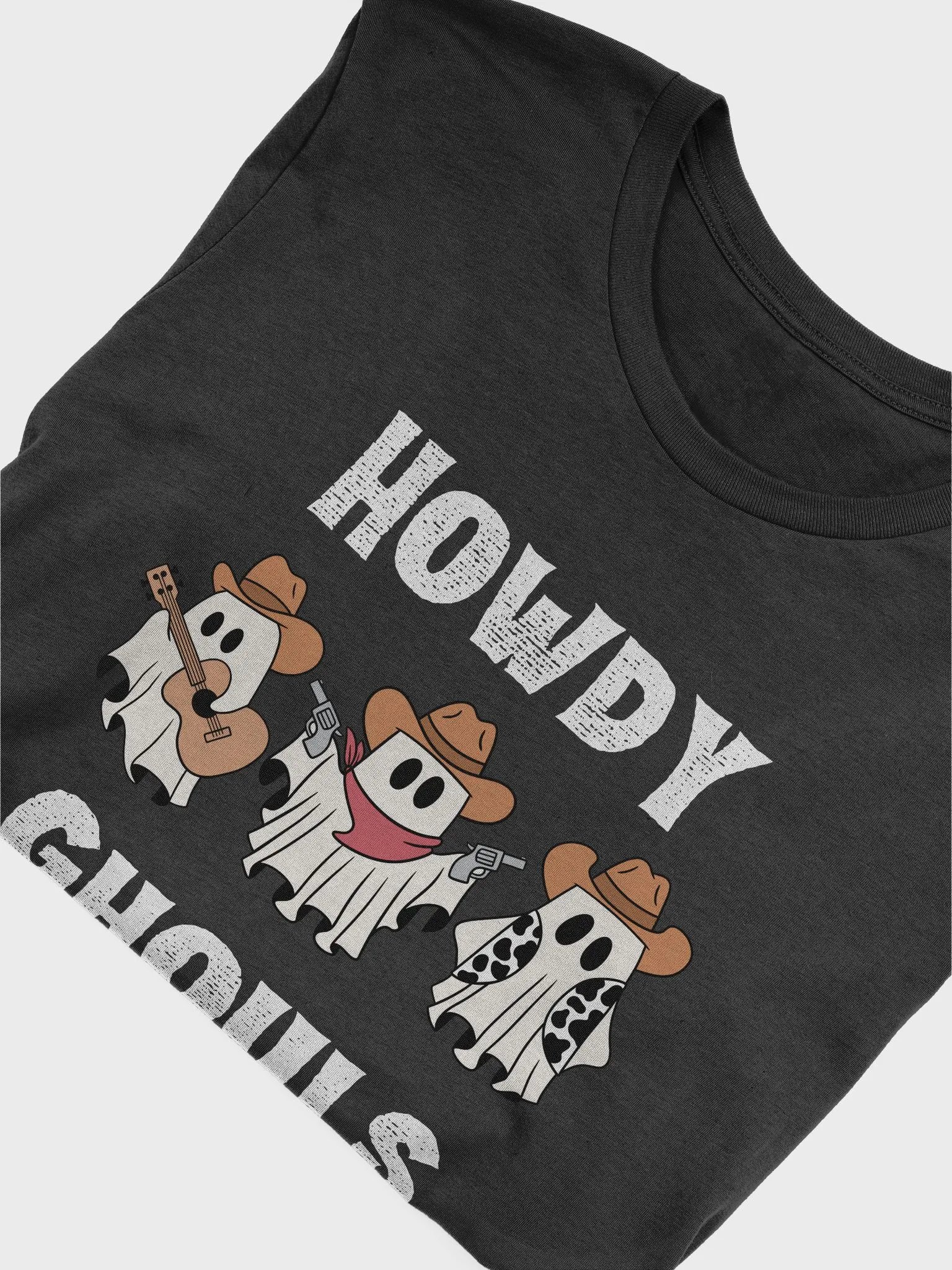 Howdy Ghouls Halloween Ghosts T-Shirt product image (5)