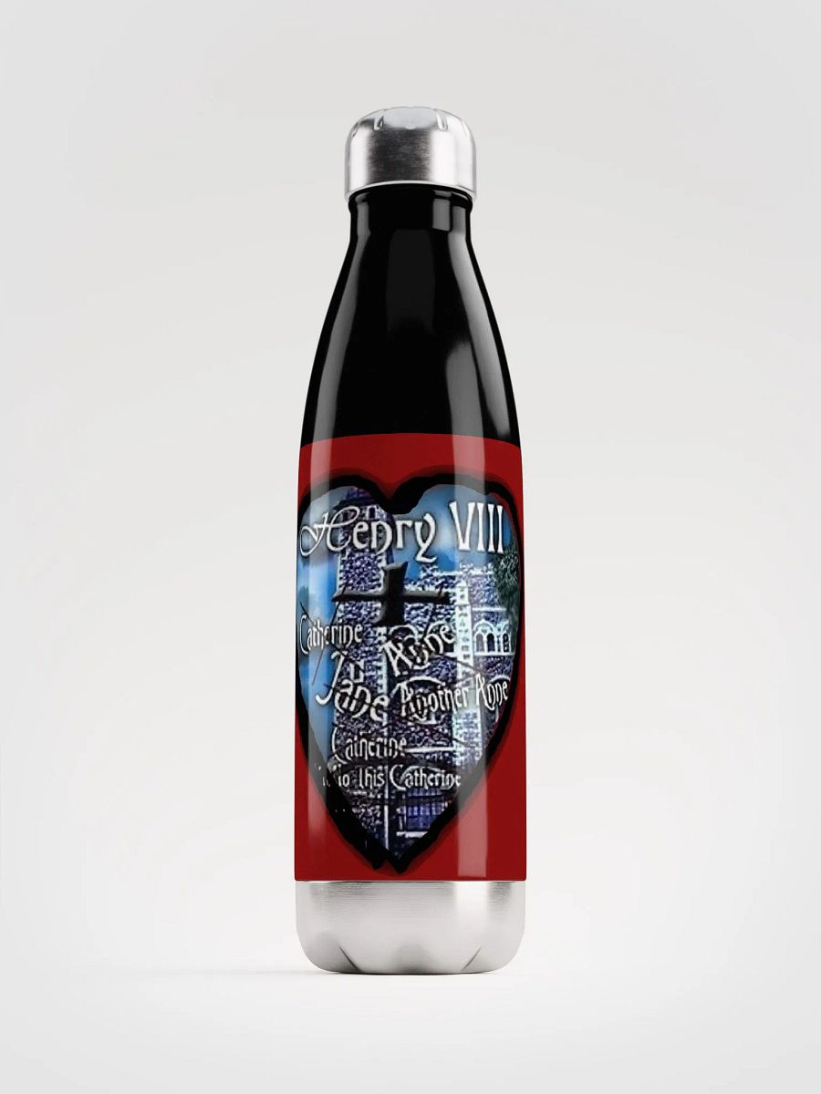 Henry VIII Struggles To Write a Valentine Water Bottle product image (1)