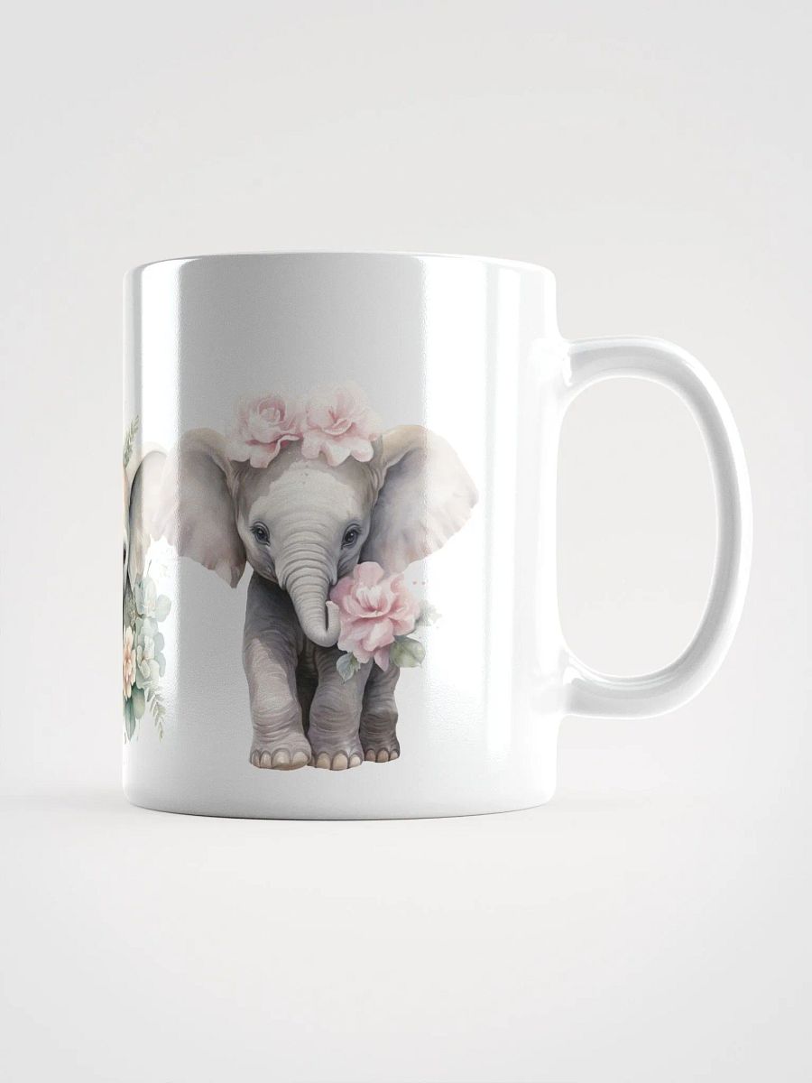 Elephant Blooms Mug product image (1)