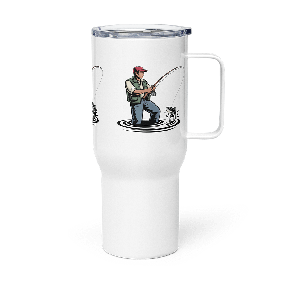 Tranquil Fishing Expedition Travel Mug product image (5)