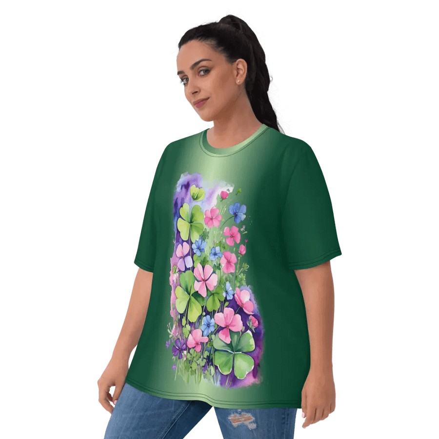 St. Patricks Day Clovers T-shirt product image (10)
