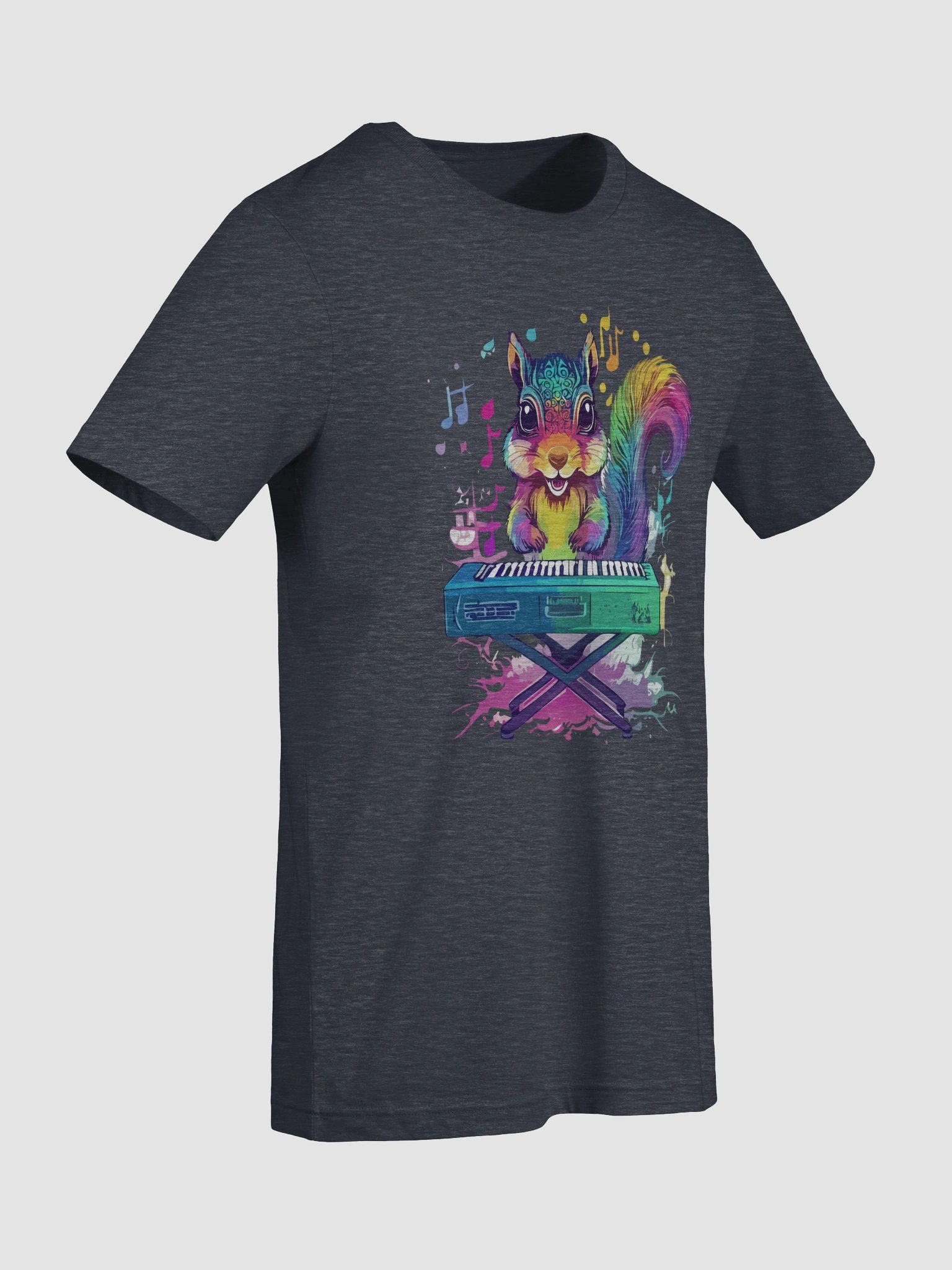 The Psychedelic Squirrel T-Shirt Keyboard f product image (9)