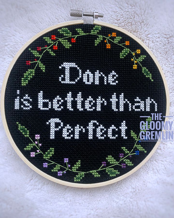 Done is Better - Cross Stitch Pattern product image (1)
