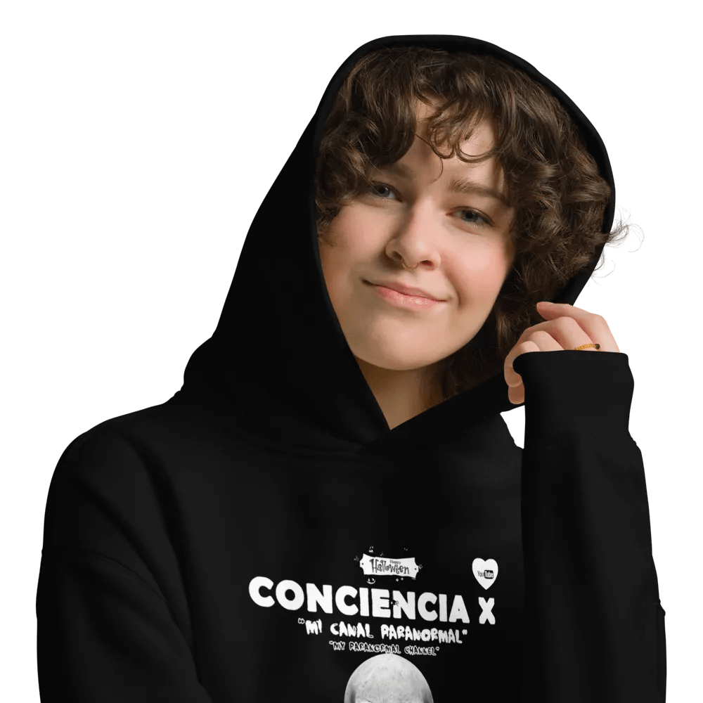 Paranormal Halloween Skull Oversized Hoodie product image (9)